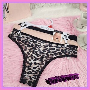 NWT 💕 French Affair Sexy 3-Pack Tanga Multicolor Medium Flattering Fit #7109 💕